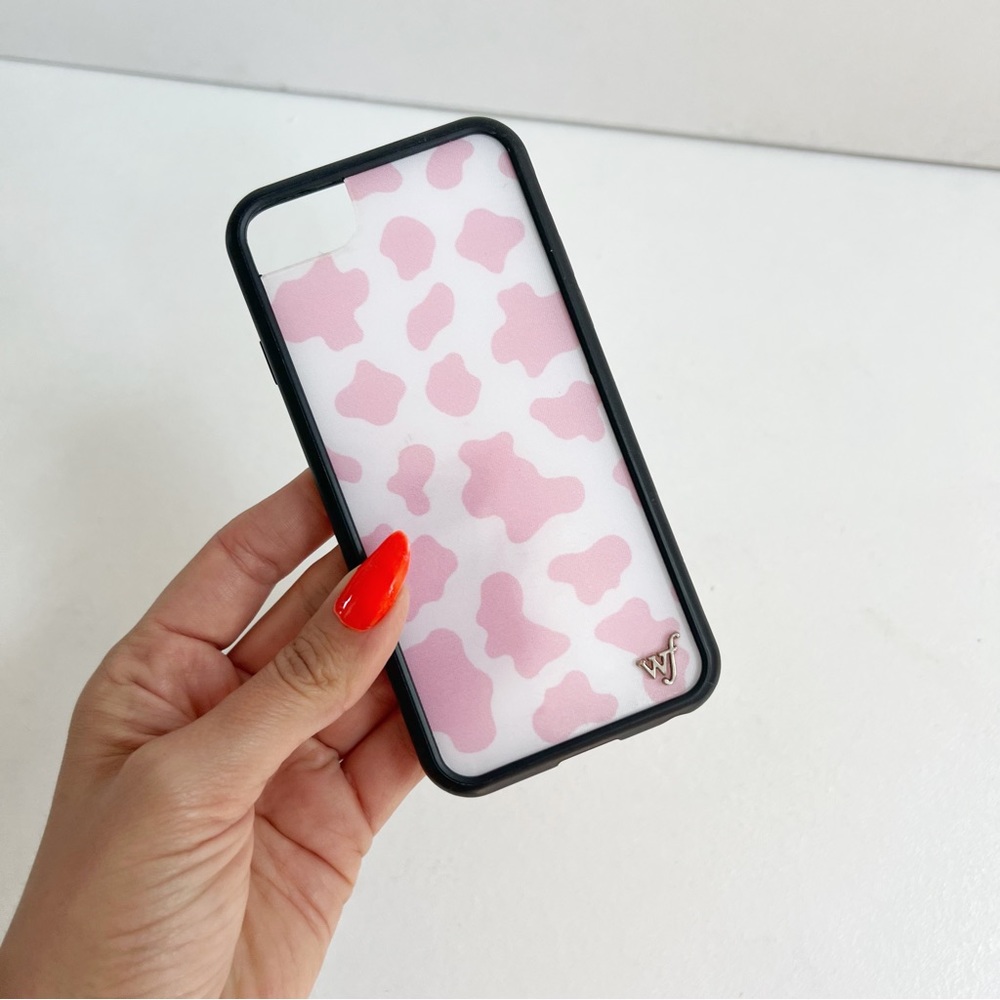 Wildflower | Pastel Cow Print Case - For Iphone8